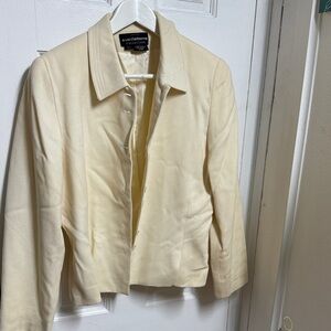 Liz Claiborne Women's Cream Blazer